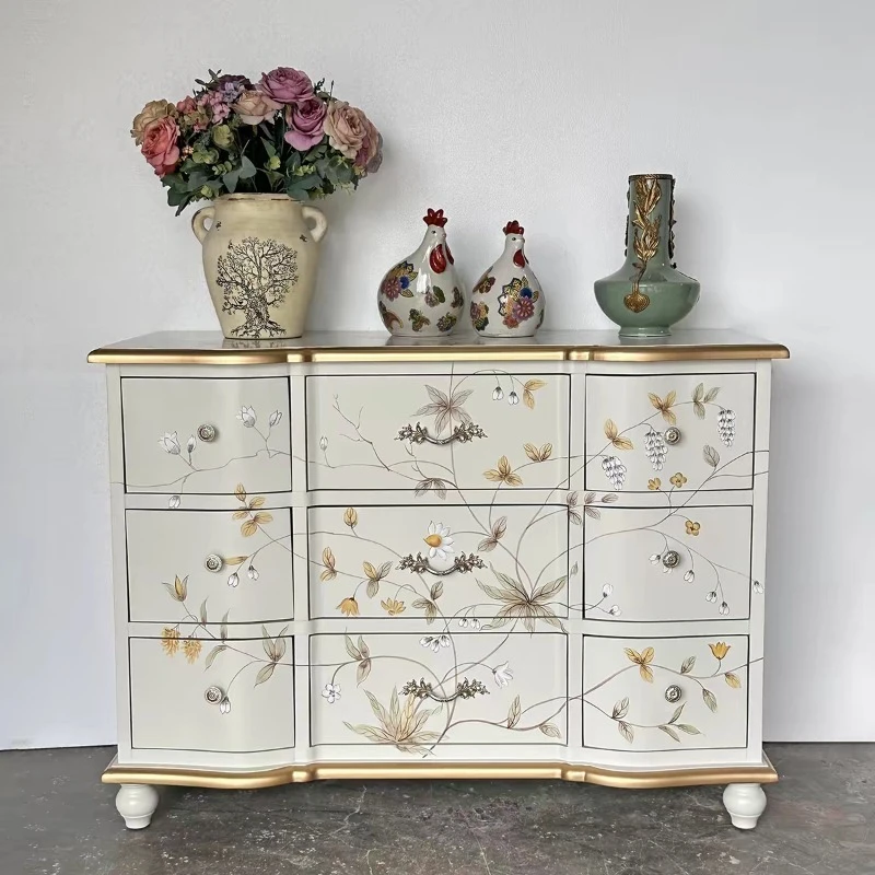 Modern simple household population porch cabinet paint locker