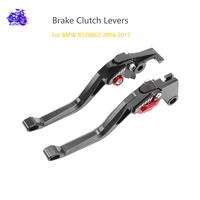 Adjustable CNC Brake Clutch Levers for BMW R1200GS Adventure LC 2014-2017 Motorcycle Handlebar Enhance Appearance 8 colors