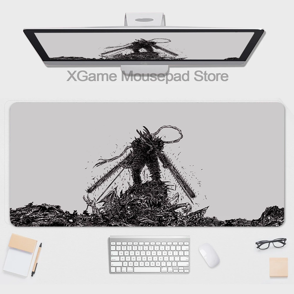 

Anime Chainsaw man Large Mouse Pads Makima Power Aki Denji Mousepad Computer Laptop Gamer Pad PC Gaming Accessories Desk Mats