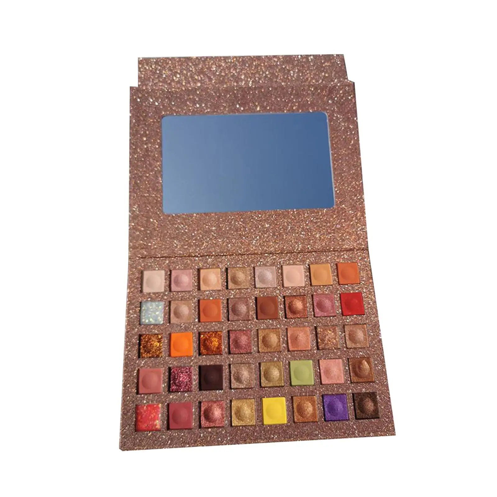 لوحة ظلال عيون مكونة من 40 لونًا، مكياج للفتيات والنساء، هدية عيد الميلاد والعطلات