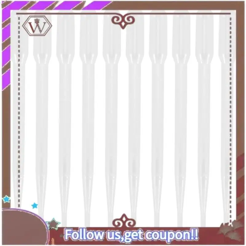 ABBG-30Pcs 3ML Disposable Plastic Eye Dropper Set Transfer Graduated Pipettes