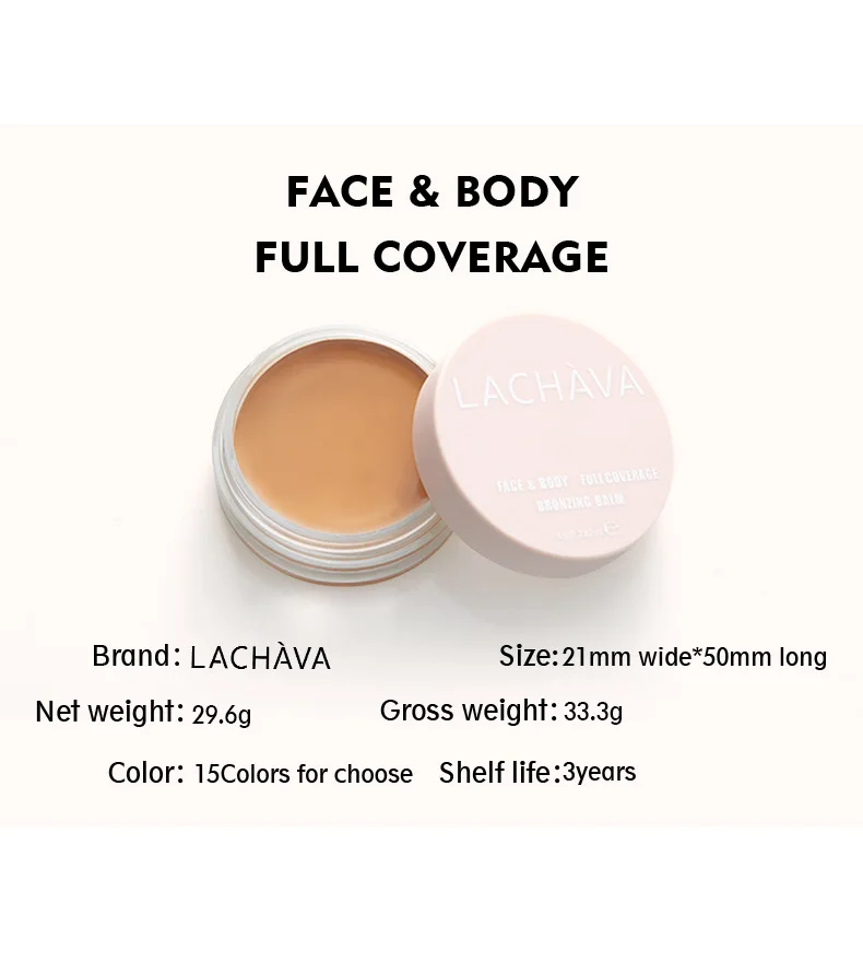 15 Color Makeup Concelaer Full Coverage Waterproof Concealer Cream Oil-control Face Base Foundation Moisturizing Cosmetics Brush