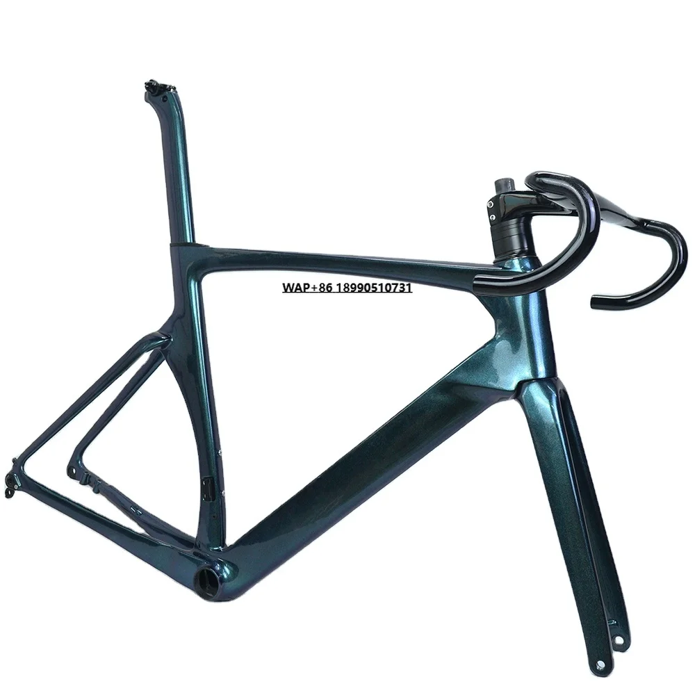 

Winowsports BB386 Road Bike Disc Frame T800 Road Bicycle Frame Disc Brake Road Bike Frameset