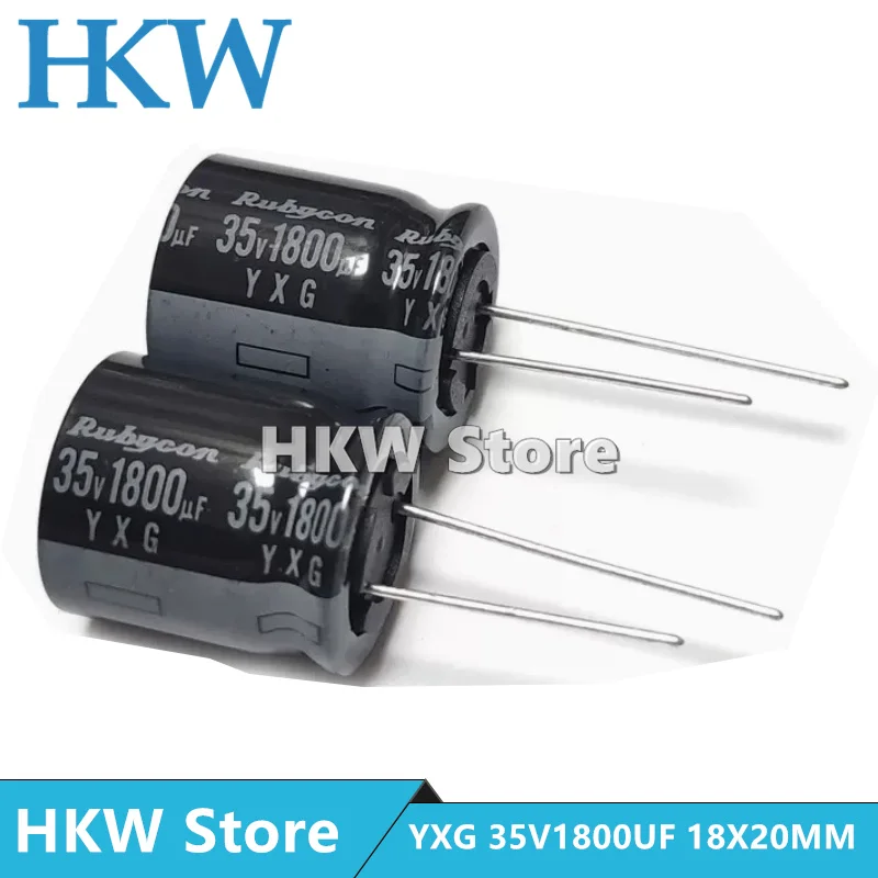 

20PCS 35V1800UF YXG 18X20 Original New Ruby Rubycon Imported Low Impedance Electrolytic Capacitor 1800UF 35V