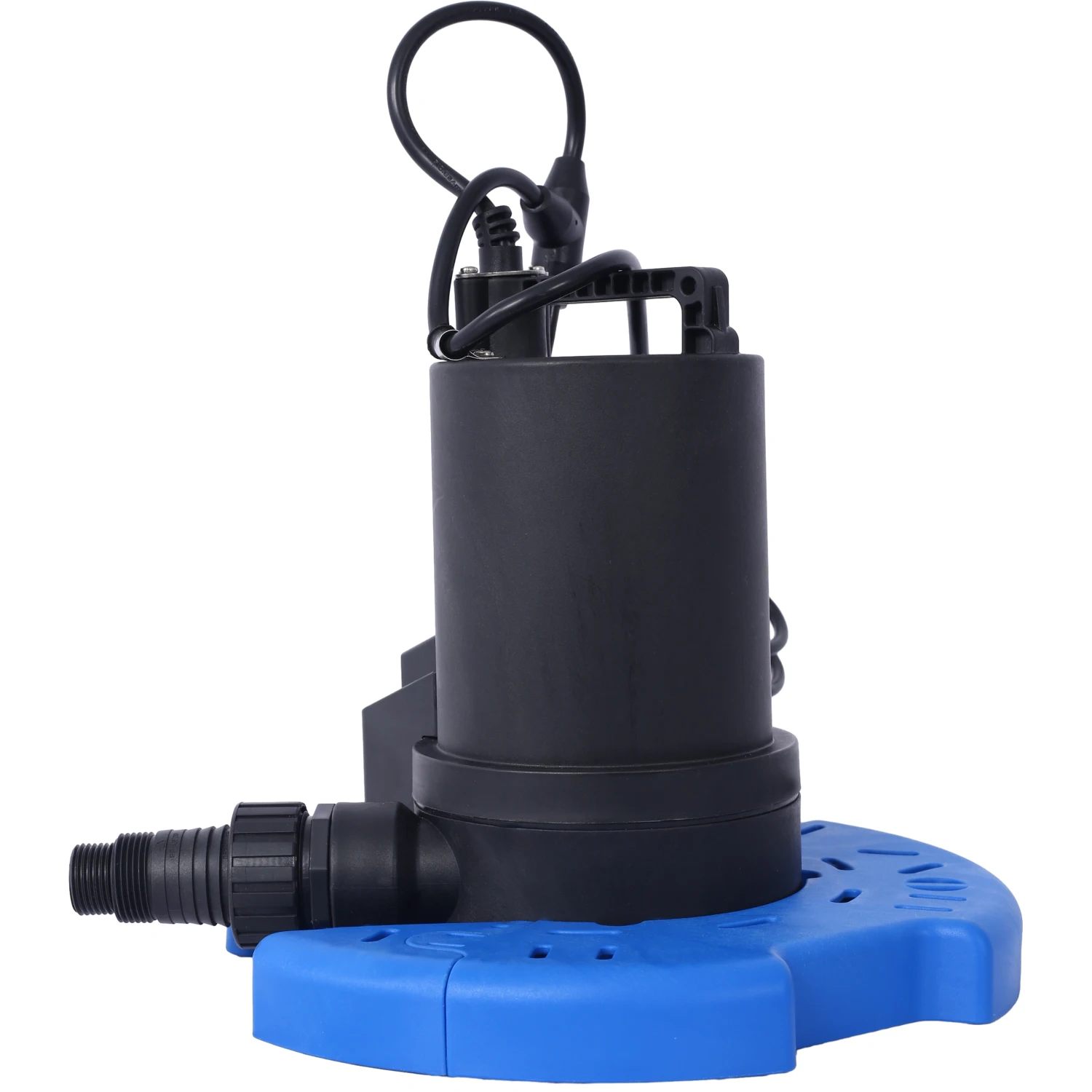 1/3 HP Automatic Swimming Pool Cover Pump 120 V Submersible with 3/4 Check Valve Adapter 2500 GPH Water Removal for Pool, Hot Tu