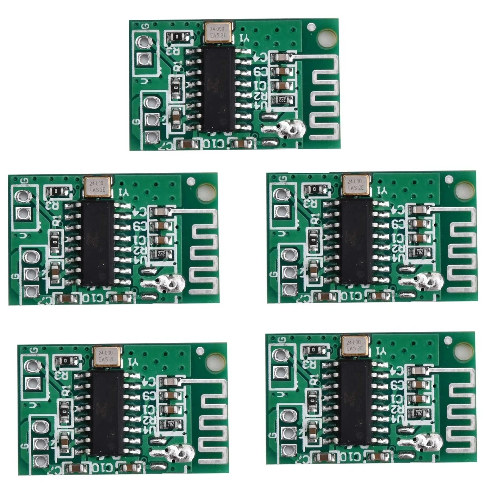 5PCS CA-6928 Bluetooth 5.0 Audio Amplifier Module LED Power 3.3-8V Audio Single channel Digital Sound Amplifier Module Amp Board