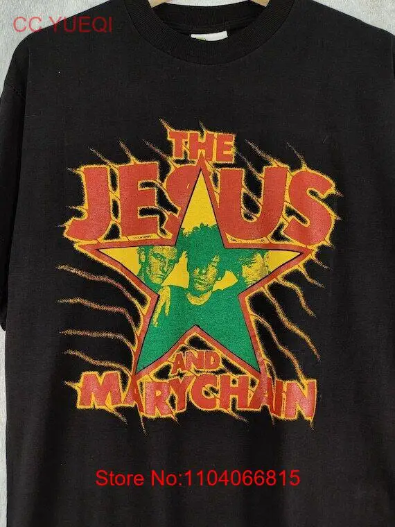 

90s Jesus and Mary Chain Line Up T Shirt Black T shirt reprint NH12472