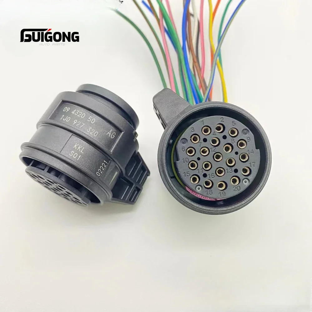 GUIGONG OEM Transmission Plug 1J0 927 320 for Volkswagen 02E 6-Speed DSG Valve Body Connector for Passat Touran