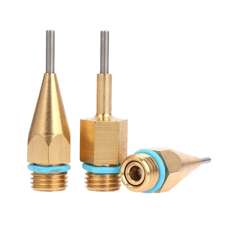 Hot！1/3Pcs Precision Hot Melt Glue Nozzle Brass Head Suitable For Detailed Handicrafts Jewelry Making And Repair Accessories