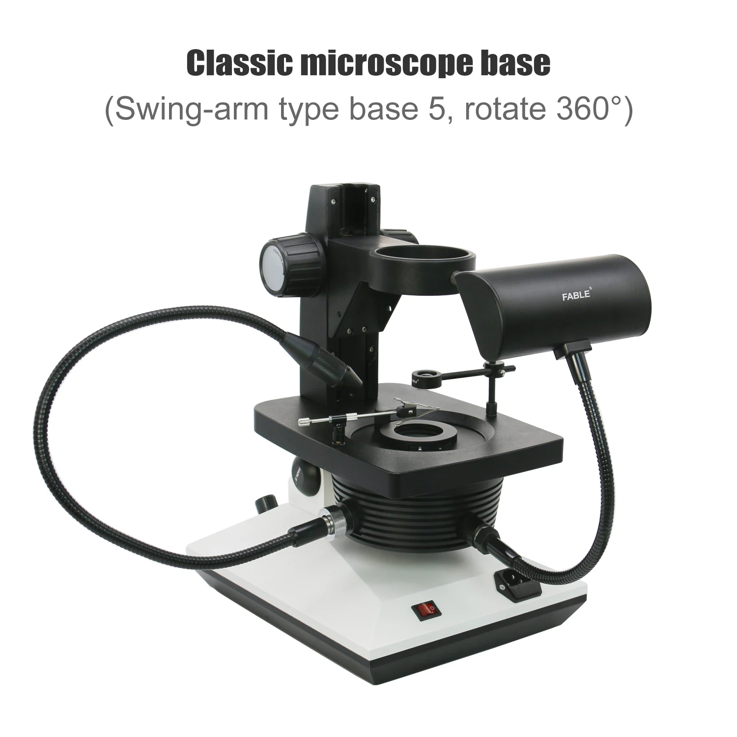 Multi-function Laboratory Compou Optical Instrument Jewelry Appraisal With High Resolution Binocular Stereoscopic Gem Microscope
