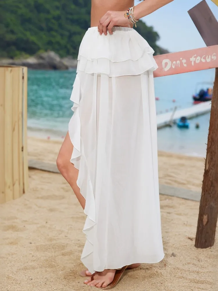 النساء تقليم التستر تنورة الشاطئ ملابس السباحة التستر لملابس السباحة تنورة الشاطئ 2026 الصيف بحر ملابس السباحة Sarong التنانير