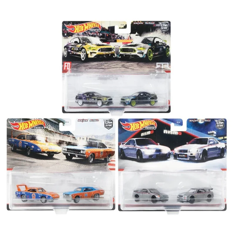 Hot Wheels-Jouets de culture de voiture pour garçons, Original Premium Diecast, 1:64 Tyiture, BMW Procar, Lancia Stratos, Lamborghini, Nissan Skyline