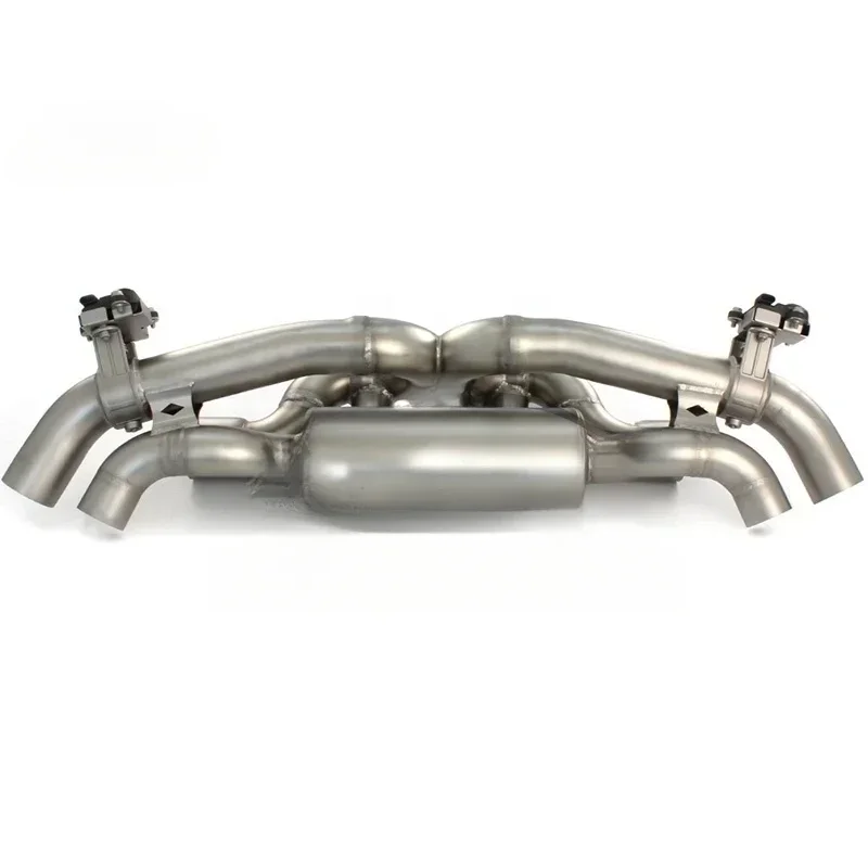 Catback High Flux Exhaust System for Porsche 911(992) 3.0T 2020-2023 Silent Car Escape Aço Stainless Exhaust