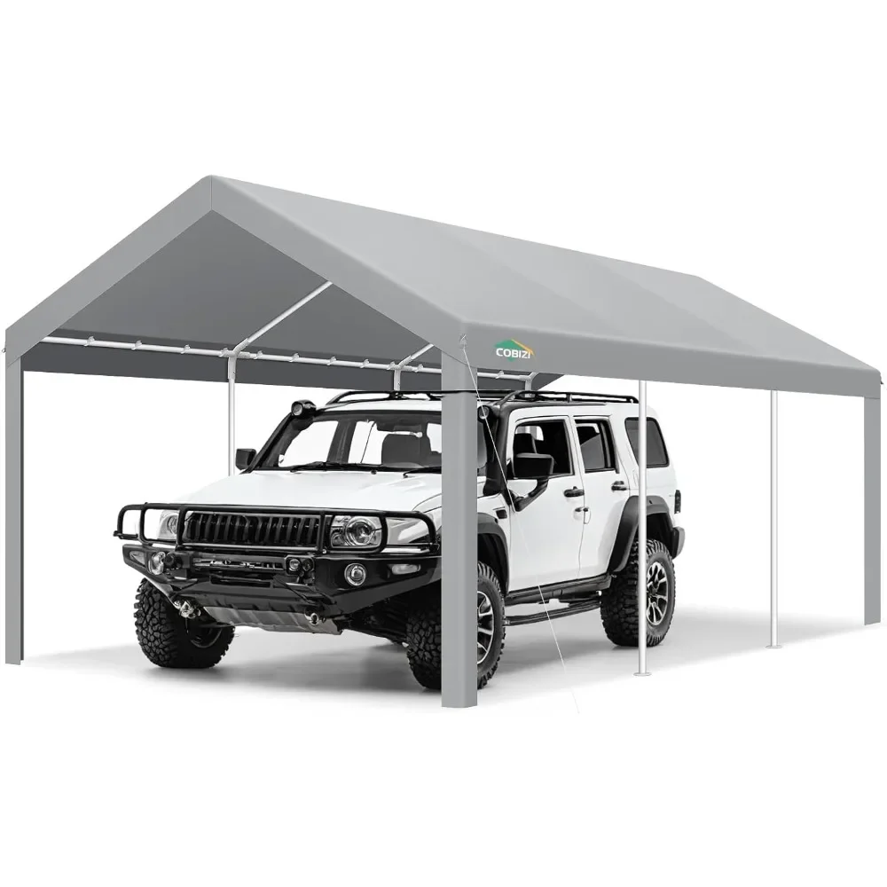 

Carport Canopy 12x20 Heavy Duty Portable Garage, Car Canopy Car Tent Upgrade Waterproof & UV Protected with Built-in Sandbags