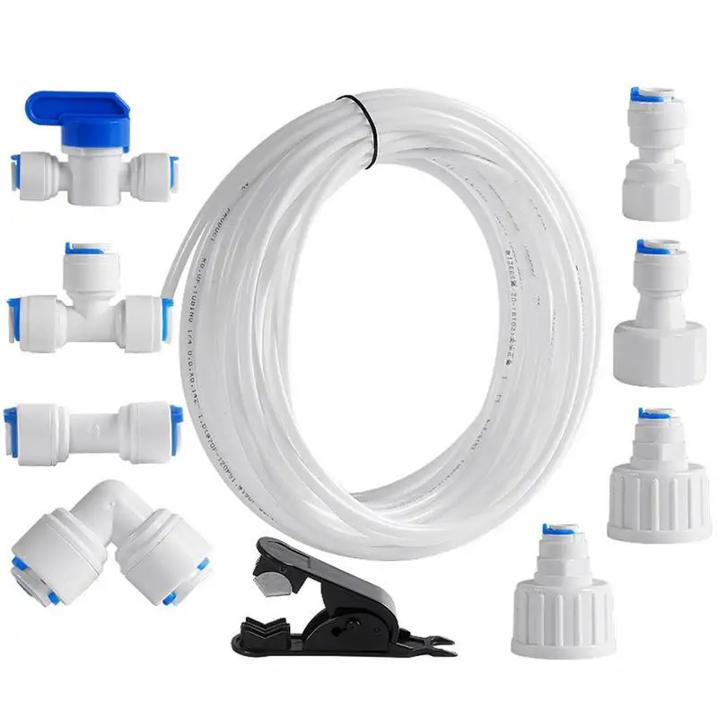 

Water Supply Pipe Tube Portable Drinking Water Pipe Transparent Water Tube 15 M Water Hose Quick Connect Tubing Pipe Garden Tool
