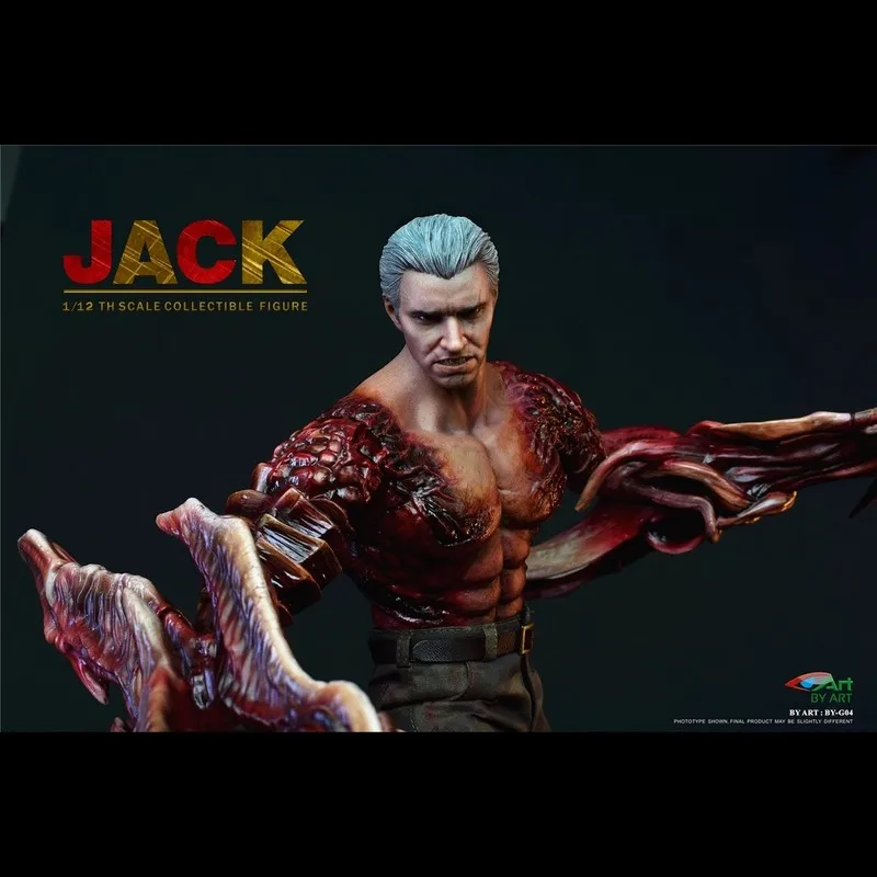 New In Stock 1/12 Scale By Art Resident Evil Major Jack Krauser Articulated Figure Collection Decoration Model Toy Gifts