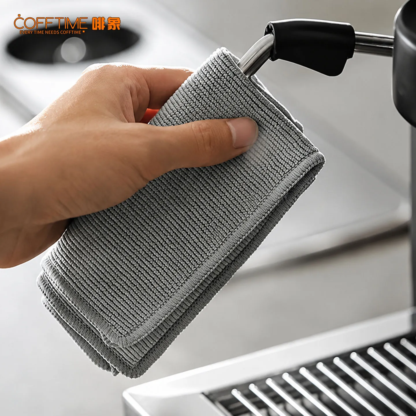 Super Absorbent Barista Bar Towel Coffee Machine Special Rag No Lint Square Towel Cleaning Cloth Coffee Machine Cleaning Towel