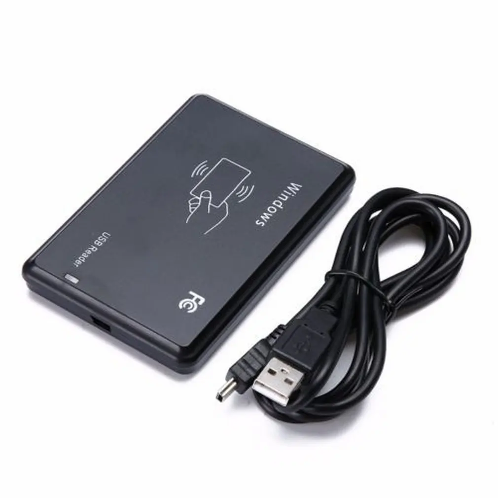 

2021 Ultra Thin RFID Reader USB Port EM4100 TK4100 125khz ID Contactless Sensitivity Smart Card Support Window System Linux