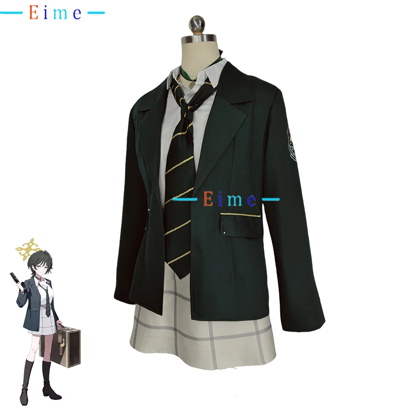 

Wakasa Fuyu Cosplay Costume Game Blue Archive Cosplay Japanese High School Uniforms Halloween Suits Anime Clothing Custom Made