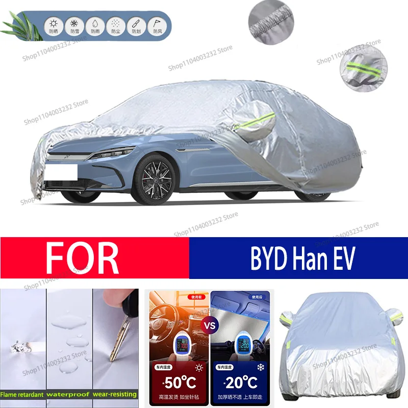 

For BYD D1 Han EV clothing sun protection snow prevention antifreeze car protective cover auto cover