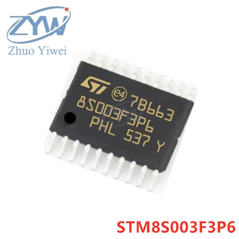 

STM8S003F3P6 TSSOP-20 STM8S STM8S003 STM8S003F3P 16 МГц 8 КБ чип 8-битный микроконтроллер новый оригинал