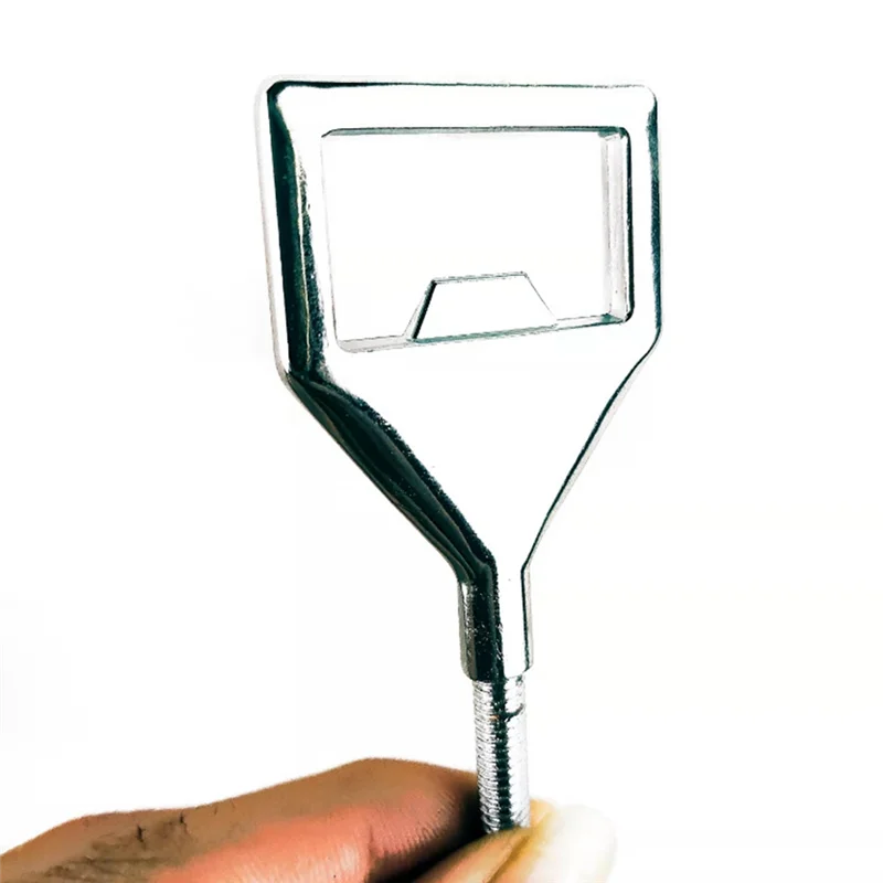 مجموعات فتاحة الزجاجات المعدنية 8 عبوات فتاحة الفولاذ المقاوم للصدأ الفارغة إدراج فتاحة البيرة المعدنية ذاتية الصنع فتاحة مربعة HOT