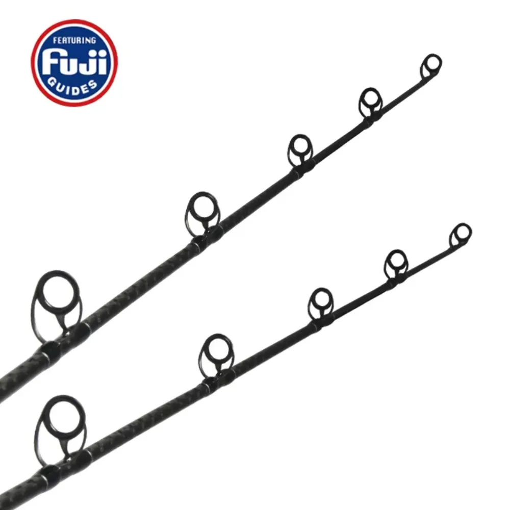New Design 2.51m FUJI Rod  High Carbon 2 Section Jigging Boat Fishing Rod Saltwater Spinning Rods for Bass view 3