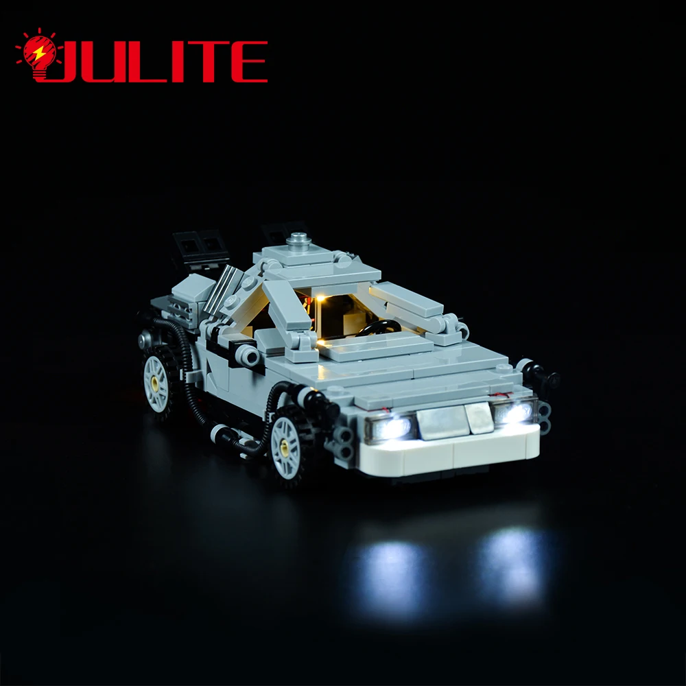 Led Light Kit For 21103 Back To The Future - The DeLorean Time Machine  DIY Toys Set (Not Included Building Blocks)