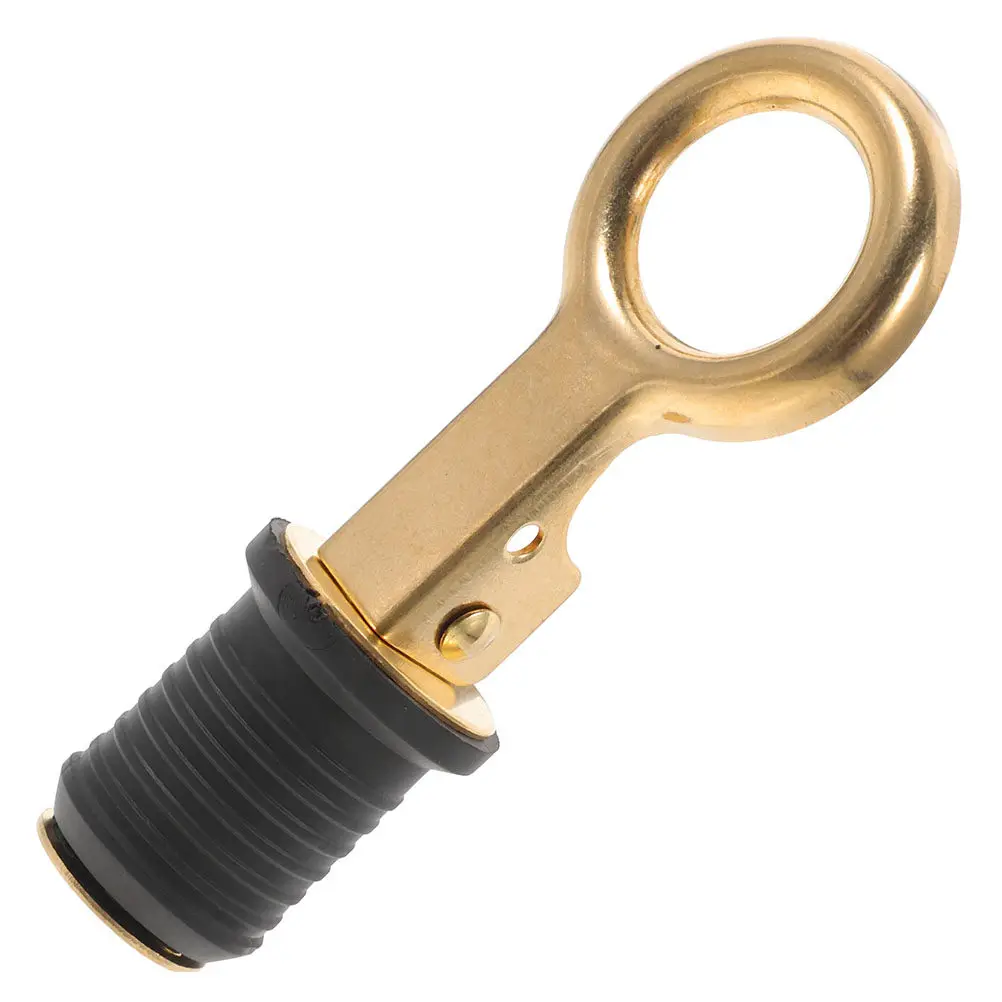 Boat Drain Plug Brass Marine Transom Essential Nautical Accessory for Kayaks Motorboats Yachts Watercraft Equipment
