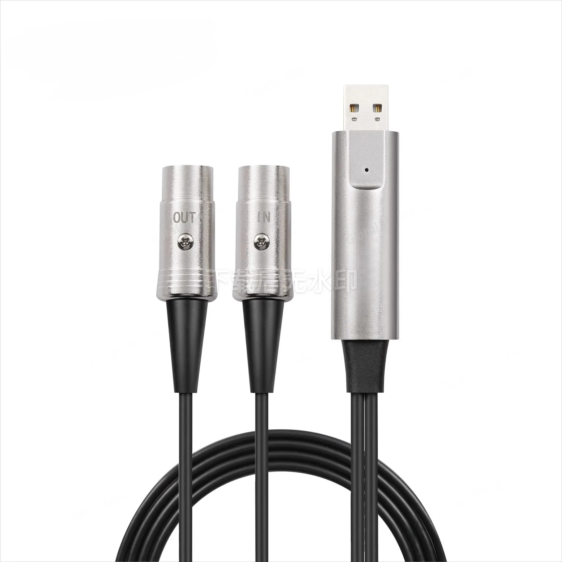 

USB MIDI Converter Cable with Input/Output for Electronic Keyboards, Synthesizers and Drums