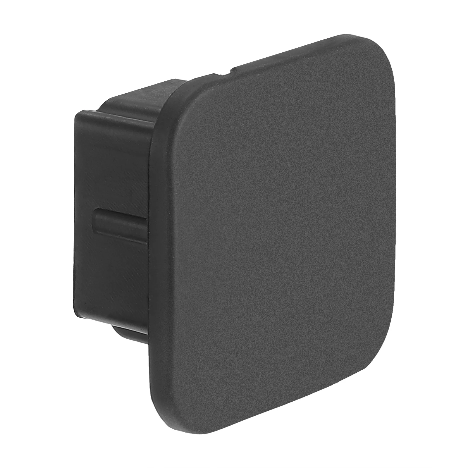 Trailer Hitch Cover Black Rubber Tow Receiver Tube Plug Dust Waterproof Rust Proof For Car Auto Trailer Tube Cap