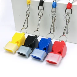 1pc Soccer Basketball Running Sports Training Referee Coach Outdoor Whistle Paper Card Packaging Whistle With Hanging Rope