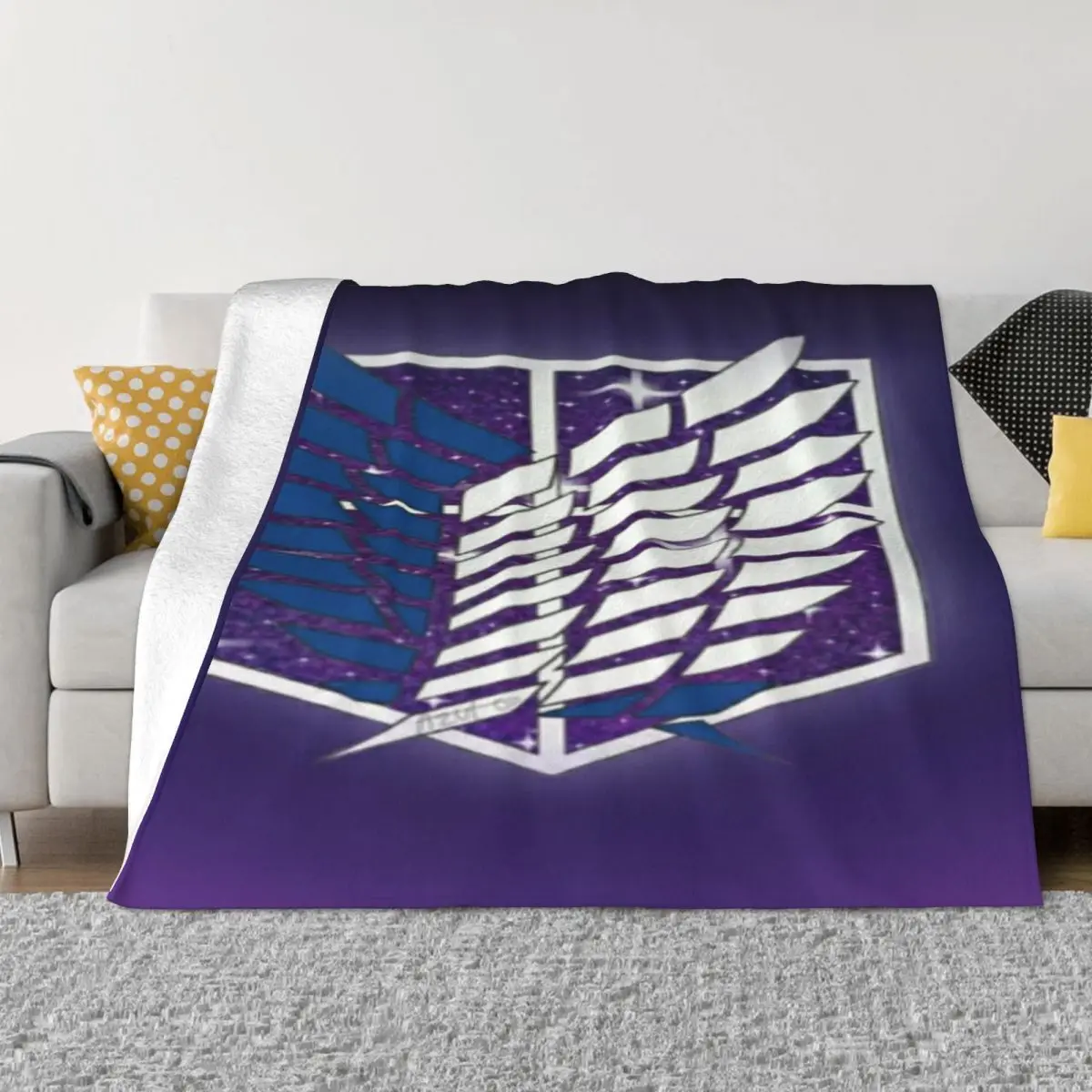 Shingeki No Kyojin 1031 Home Winter Blankets Thin Wadding Blanket Throw Blanket