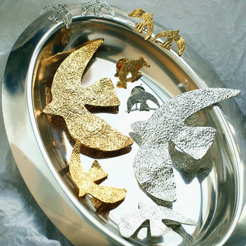 Peace dove retro exquisite animal brooch fashion pin sweater quality accessories women jewelry view 4