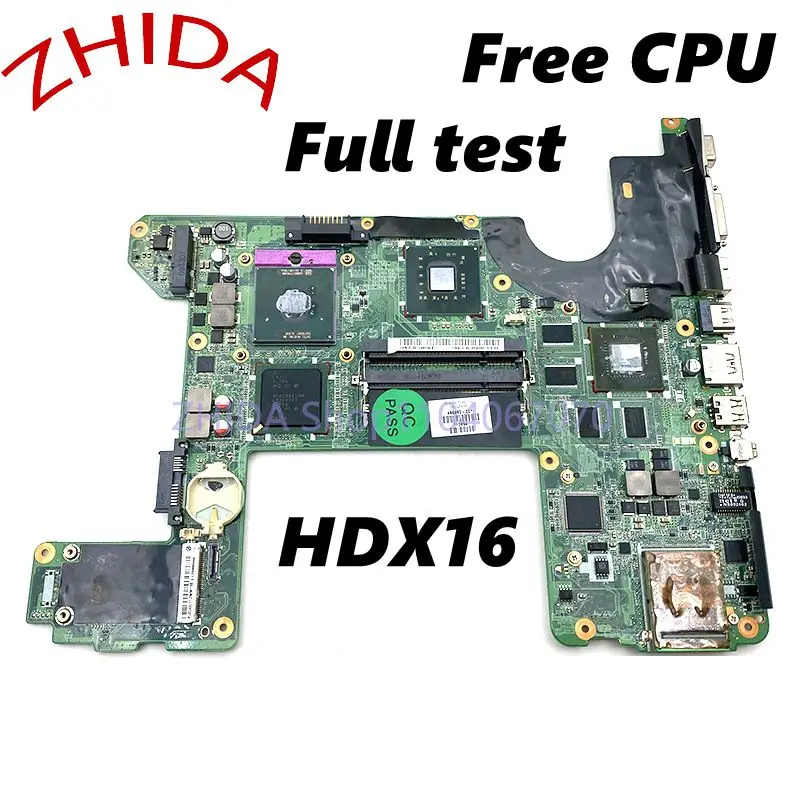 

For HP HDX16 REV F PM45 DDR2 free CPU Main board DA0UT6MB8F0 496460-001 Laptop Motherboard full tested