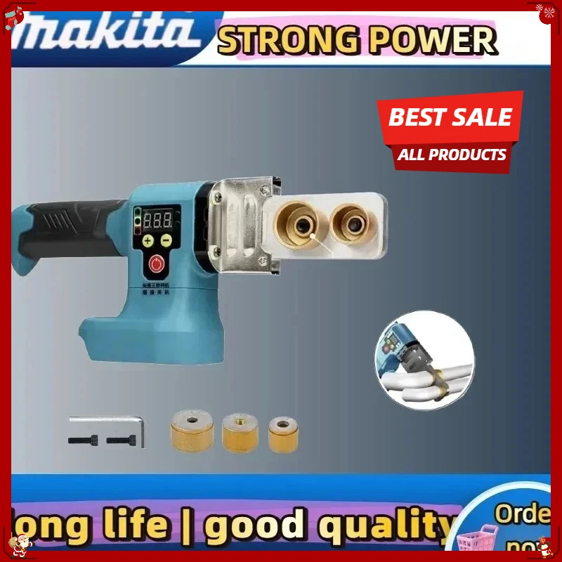 

Makita Electric Pipe Welding Machine Cordless Fuser PPR PE Soldering Iron Plastic Tube PP Heating Hot Melt For Makita Battery