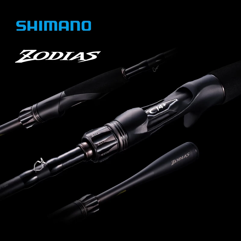 

Удилище Shimano Zodias, 2-секционное, из углеродного волокна, для спиннинга и кастинга, высокопроизводительное, легкое, чувствительное, для ловли баса, удилище для ловли на приманки.