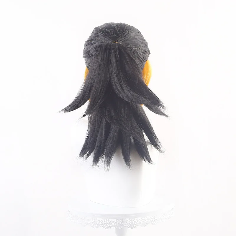 Cosplay Wig Muzan Kibutsuji Wig One-piece Tied Hairstyle Yomu Tengen's Wife Anime Wig