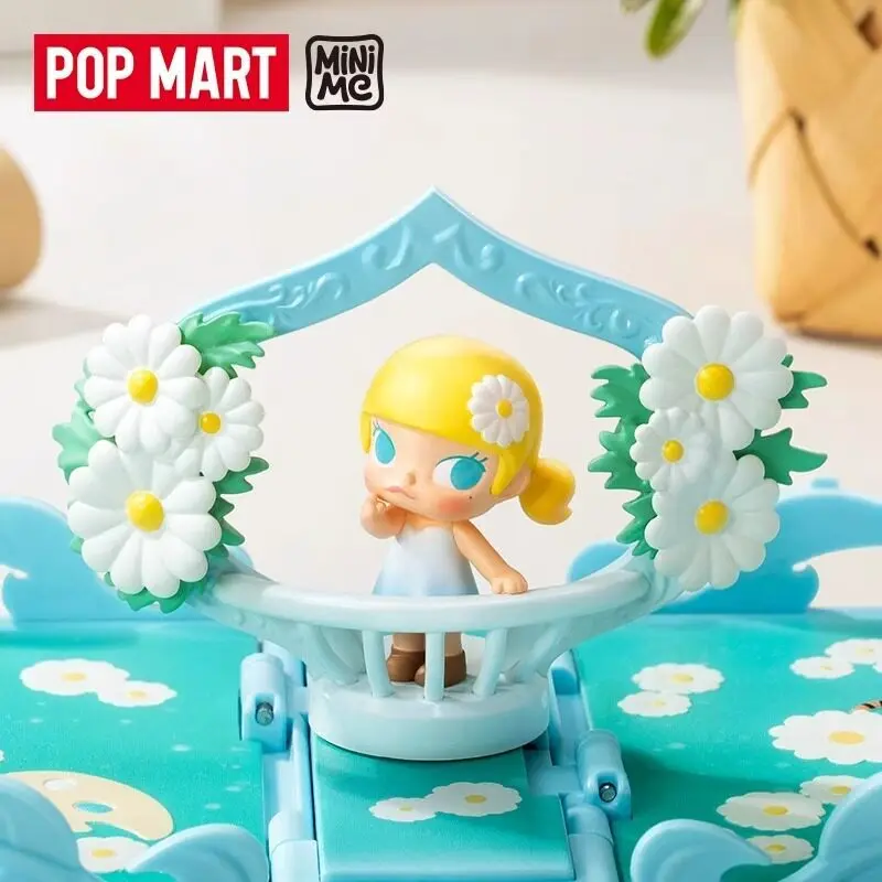 

New Pop Mart 3d Greeting Card Series Scene Figure Collectible Cute Art Toy Desktop Decoration Ideal Gift For Girls Collectors