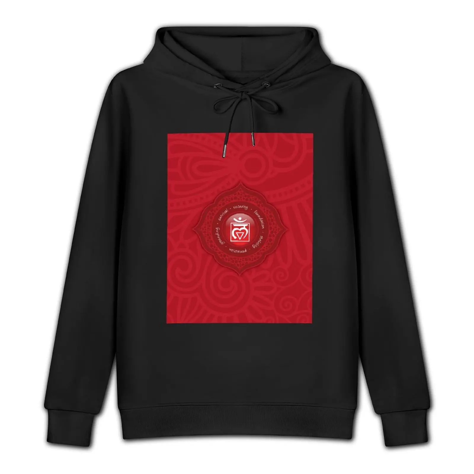 Root Chakra Mandala - 54 RRPBG Pullover Hoodie autumn winter clothes korean clothes new features of hoodies & sweatshirts