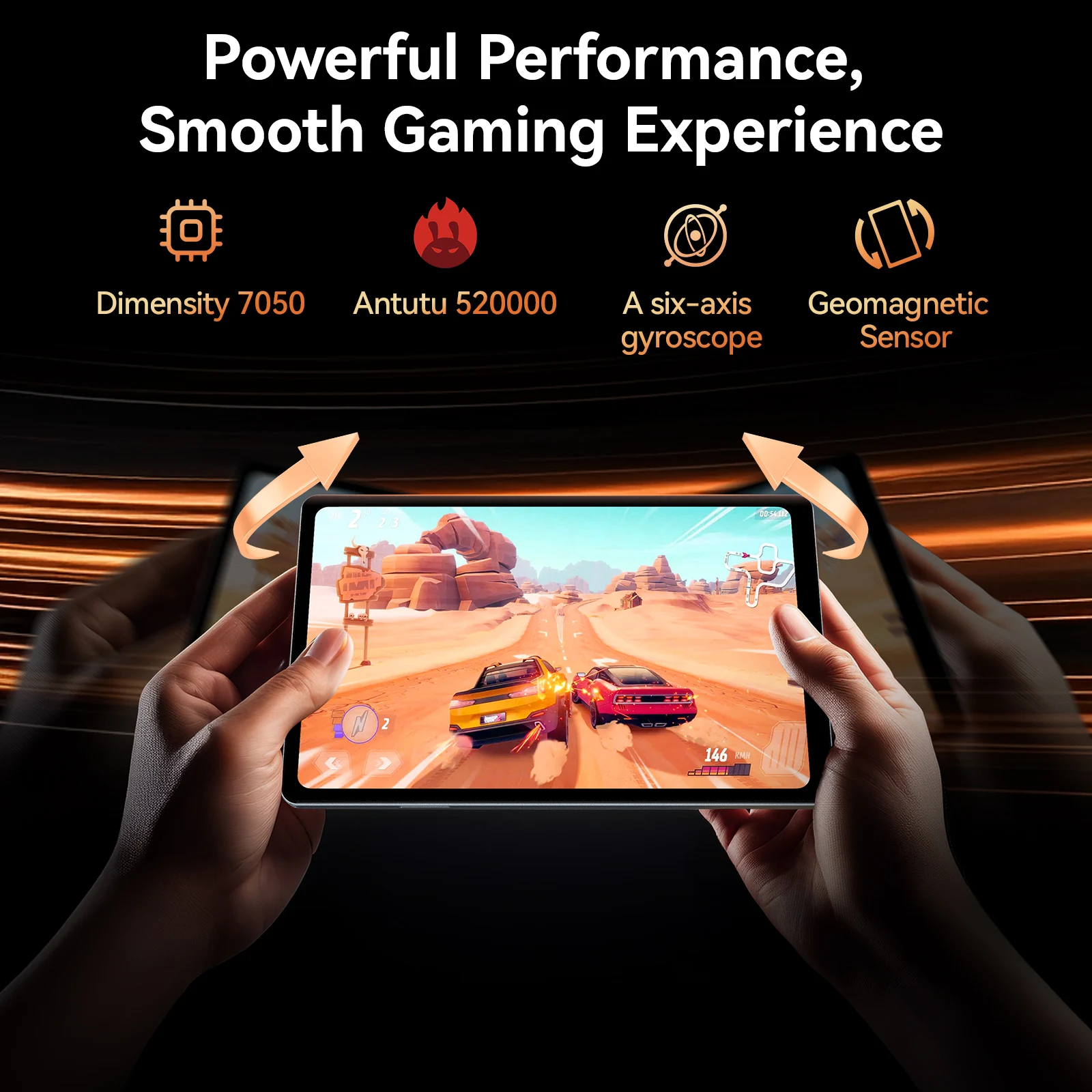 تابلت Headwolf FPad7 8 بوصة Android 15 2560x1600 16GB LPDDR5+256GB UFS 3.1، 6500mAh PD18W، كاميرا 8MP/16MP، SIM 4G LTE WiFi 6