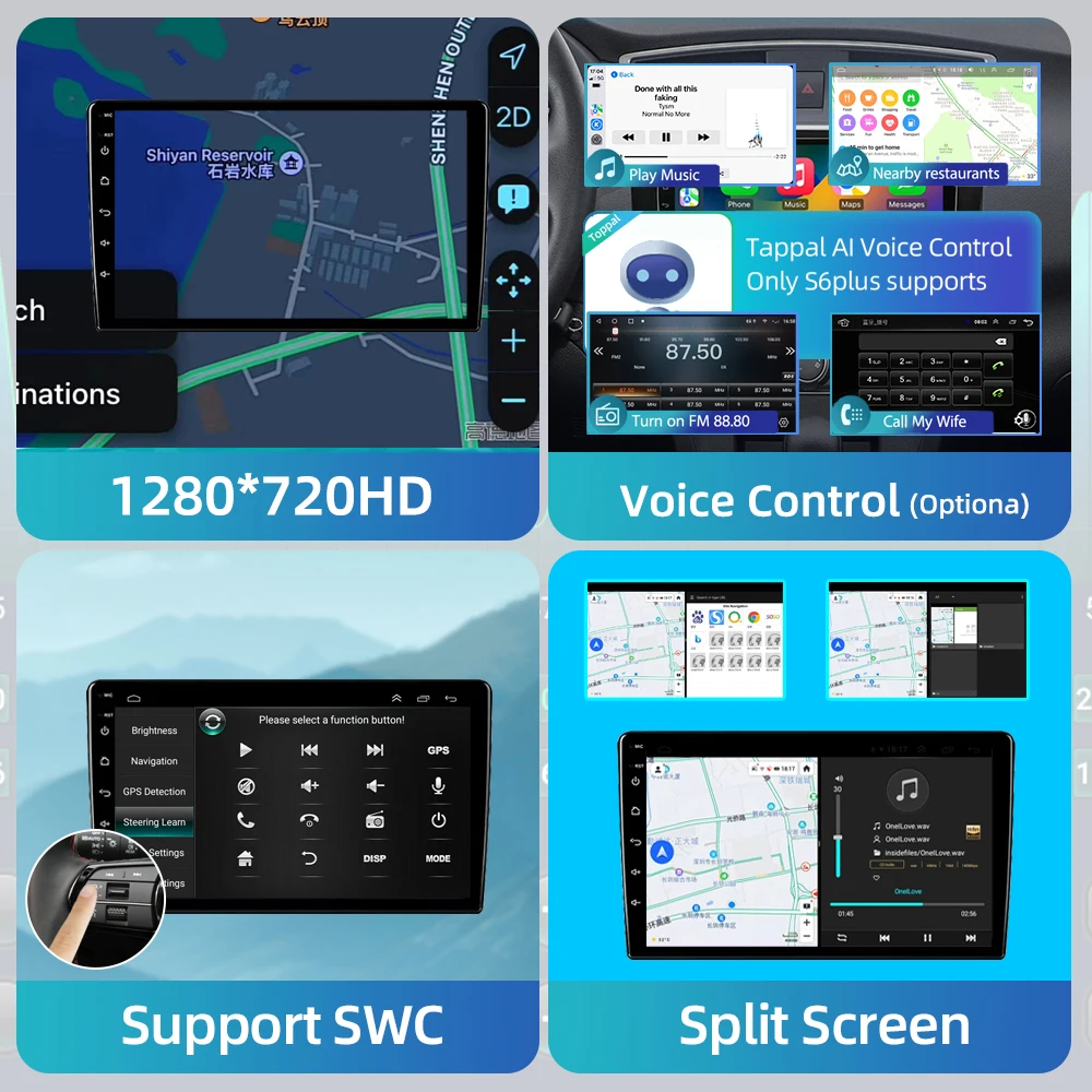 Android 13 Carplay Auto Car Radio For BMW X3 E83 2004 2005 2007 2008 2009-2012 Multimedia Video Player GPS Navigation Stereo DSP