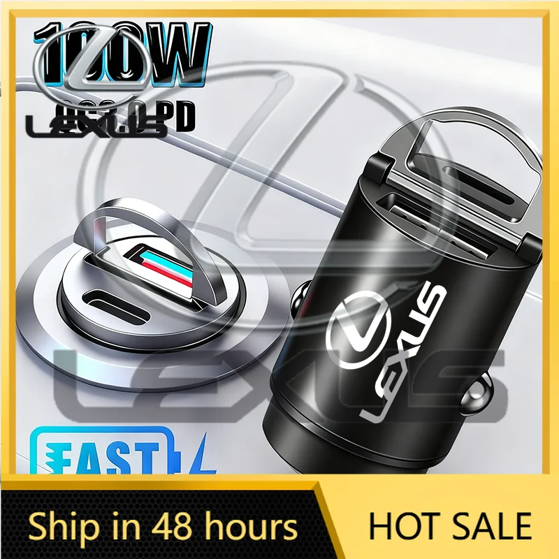 

Горячая новинка 2026: Наклейки для интерьера автомобиля, быстрое зарядное устройство USB Type-C для Lexus F SPORT ES RX NX LS UX LM LX G