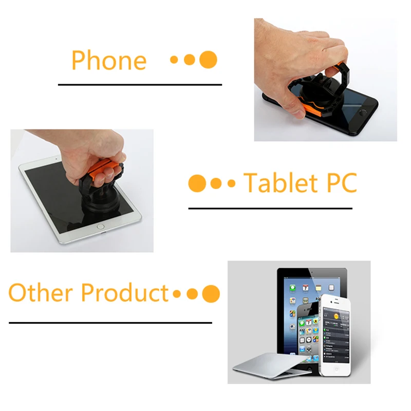 Присоска на присоске для разборки ЖК-экрана iPhone, iPad, Samsung