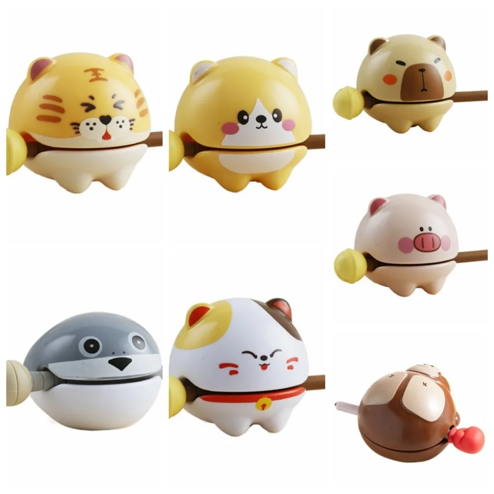 Animal Shape Capybara Small Wooden Fish Percussion Merits Strike Toys Ornaments Lucky Cat Cute Percussion Instrument Preschool