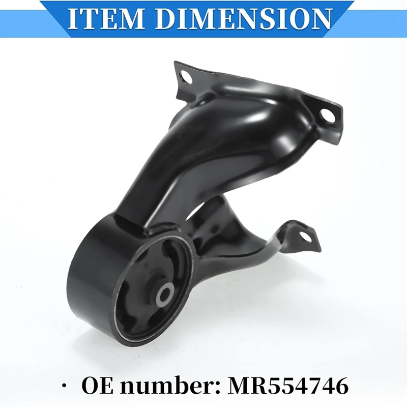 Car Engine Motor Mount MR554746 For Mitsubishi Lancer 2000-2013 DELICA 2000-2005 4G13 4G93/4 Engine Accessories