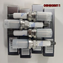 4PCS 06H905621 New Platinum Spark Plug 06H905611 Set For VW AUDI 1.8 2.0 06H905601A