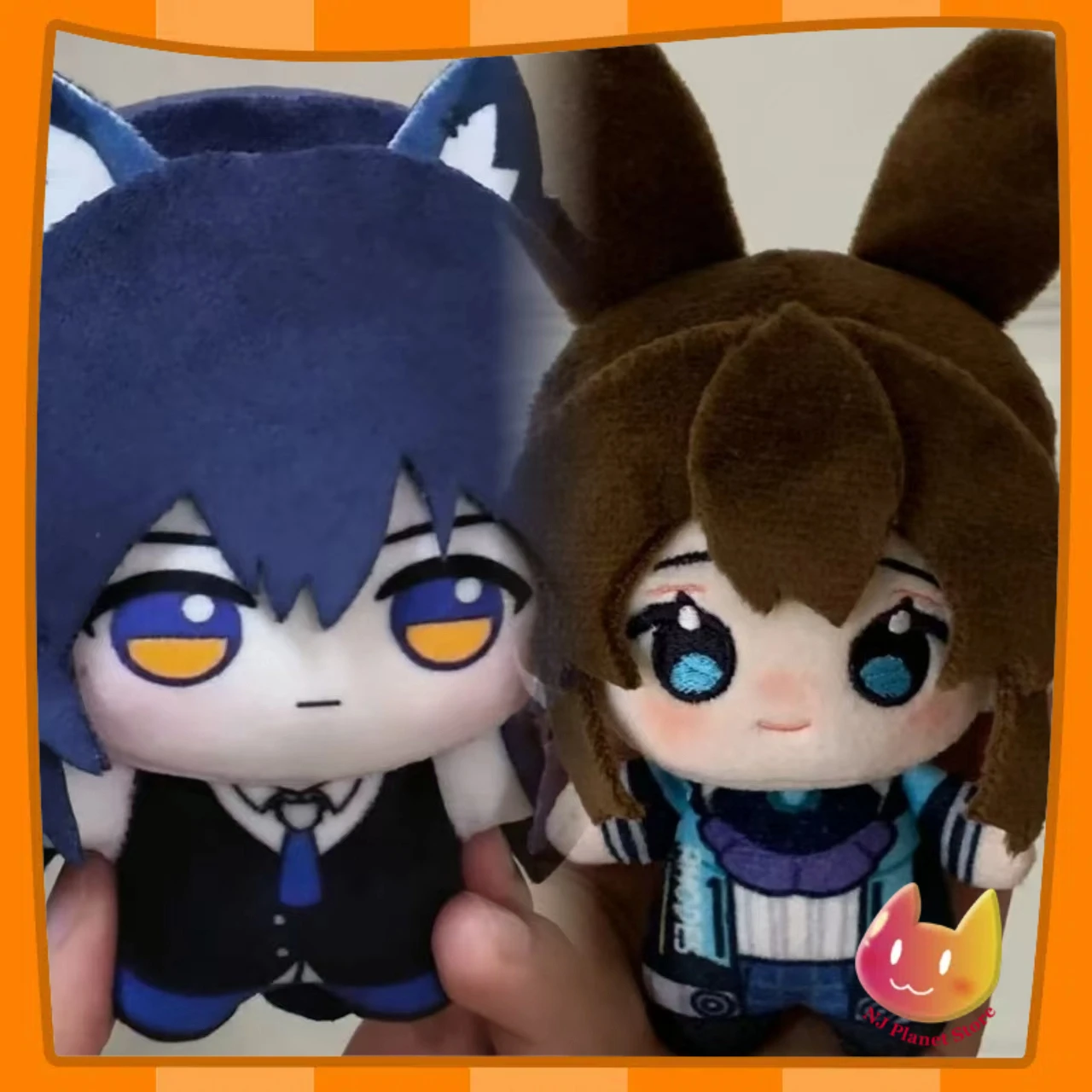 

10 см игра Arknights Fans мягкий плюшевый брелок хлопковая кукла Skadi Texas Amiya морская звезда игрушки с принтом для детей друзья подарки