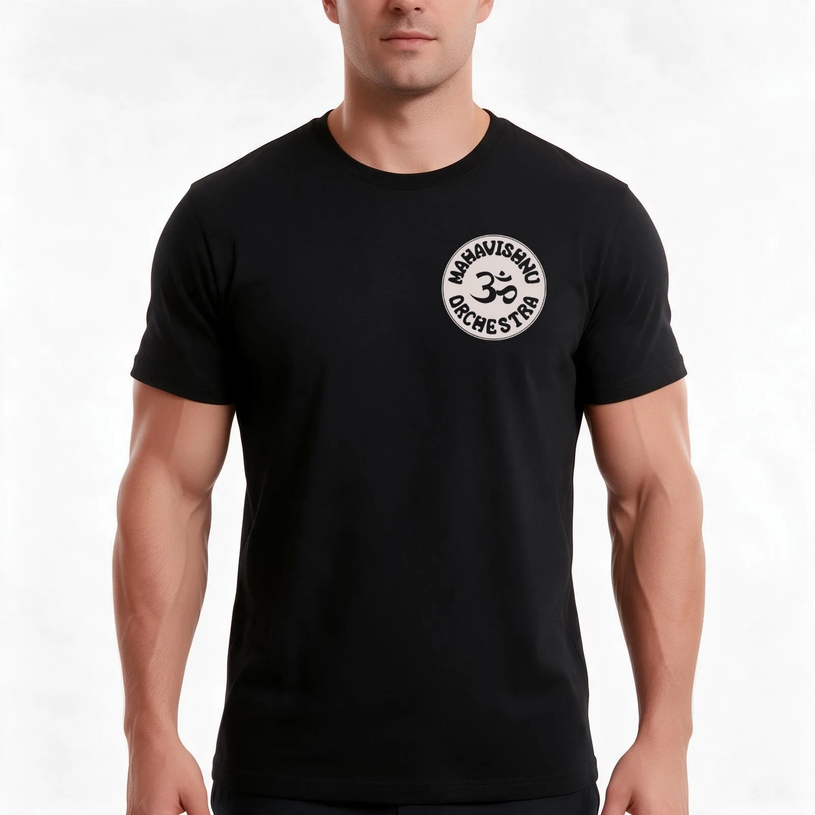 Mahavishnu Logo Vintage T-Shirt Summer Casual Cotton Tee Oversized Streetwear Tops Vintage Graphic Print Unisex Men Women
