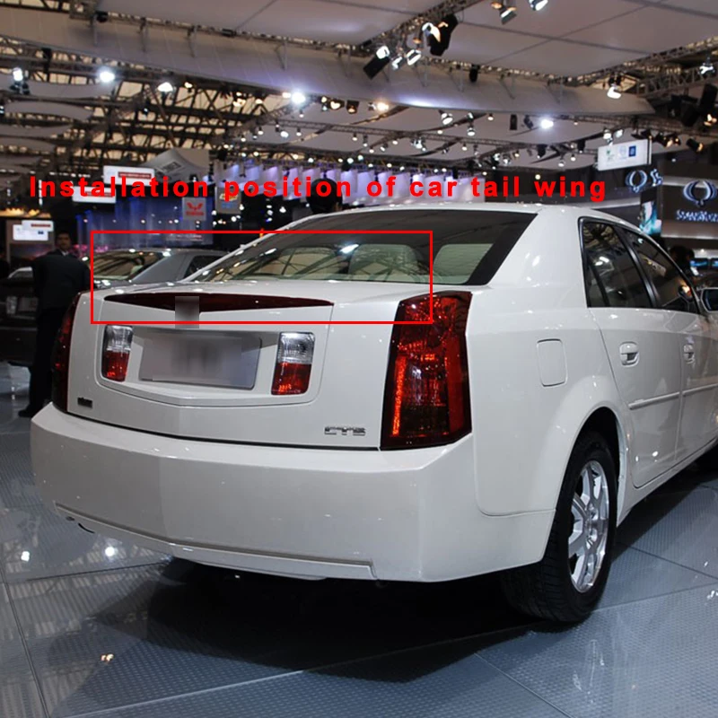 

Car Universal Electric Rear Spoiler Wing Trunk Tail Remote Control Modification Accessories For Cadillac CTS 2008-2019